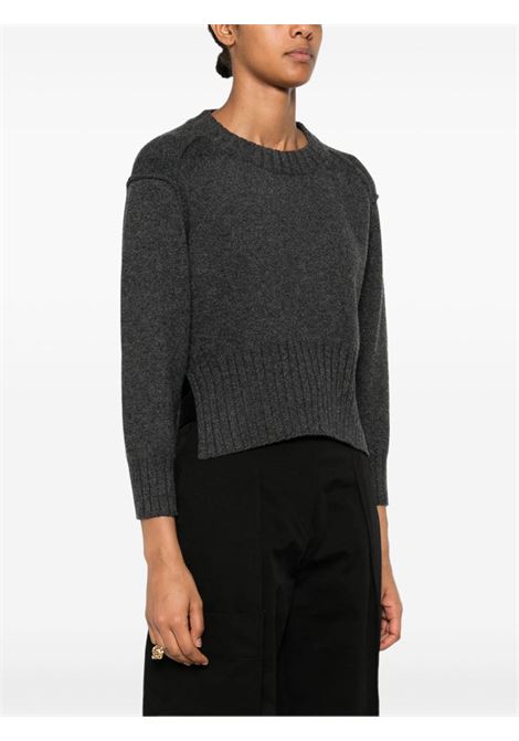 Anthracite grey Liana sweater Loulou Studio - women LOULOU STUDIO | LIANANTHRCT